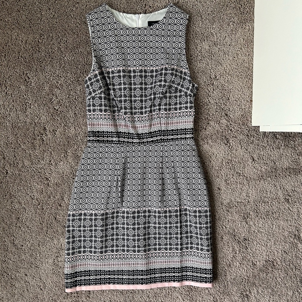 NWOT Cutest Pink White Black Dress